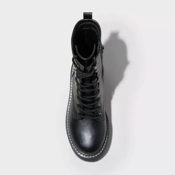 NWT Women's Logan Lug Combat Boots - Wild Fable - Picture 5 of 5